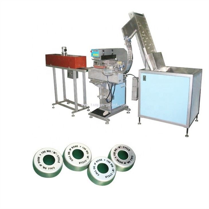 Automatic 1 Color Metal Caps Pad Printer